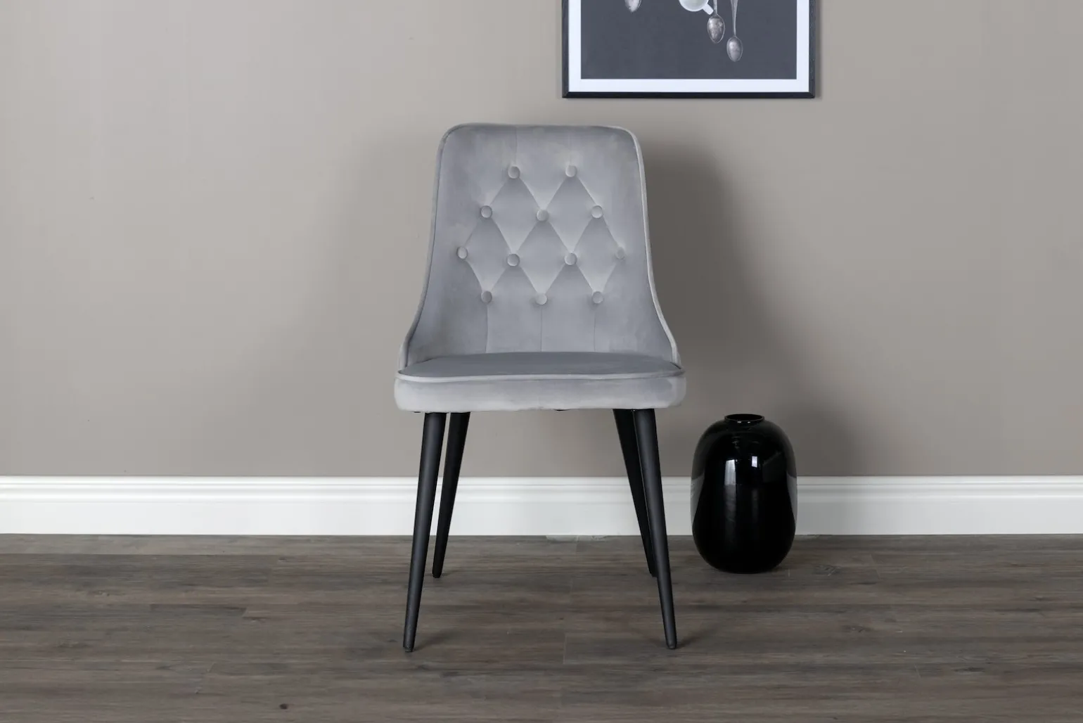 Velvet Deluxe Spisestol Sett av 2
