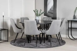 Velvet Deluxe Spisestol Sett av 2