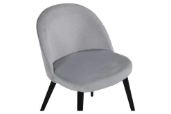 Velvet spisestol Sett av 2