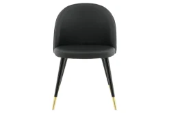Velvet spisestol Sett av 2