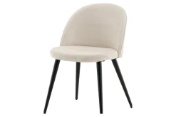 Velvet spisestol Sett av 2