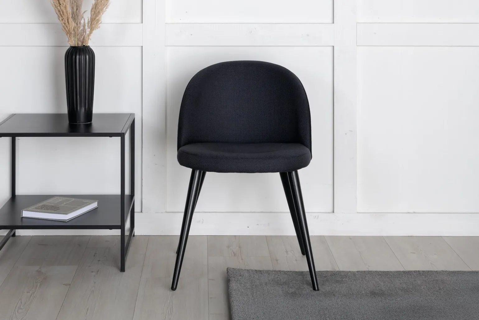 Velvet spisestol Sett av 2