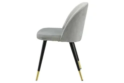 Velvet spisestol Sett av 2