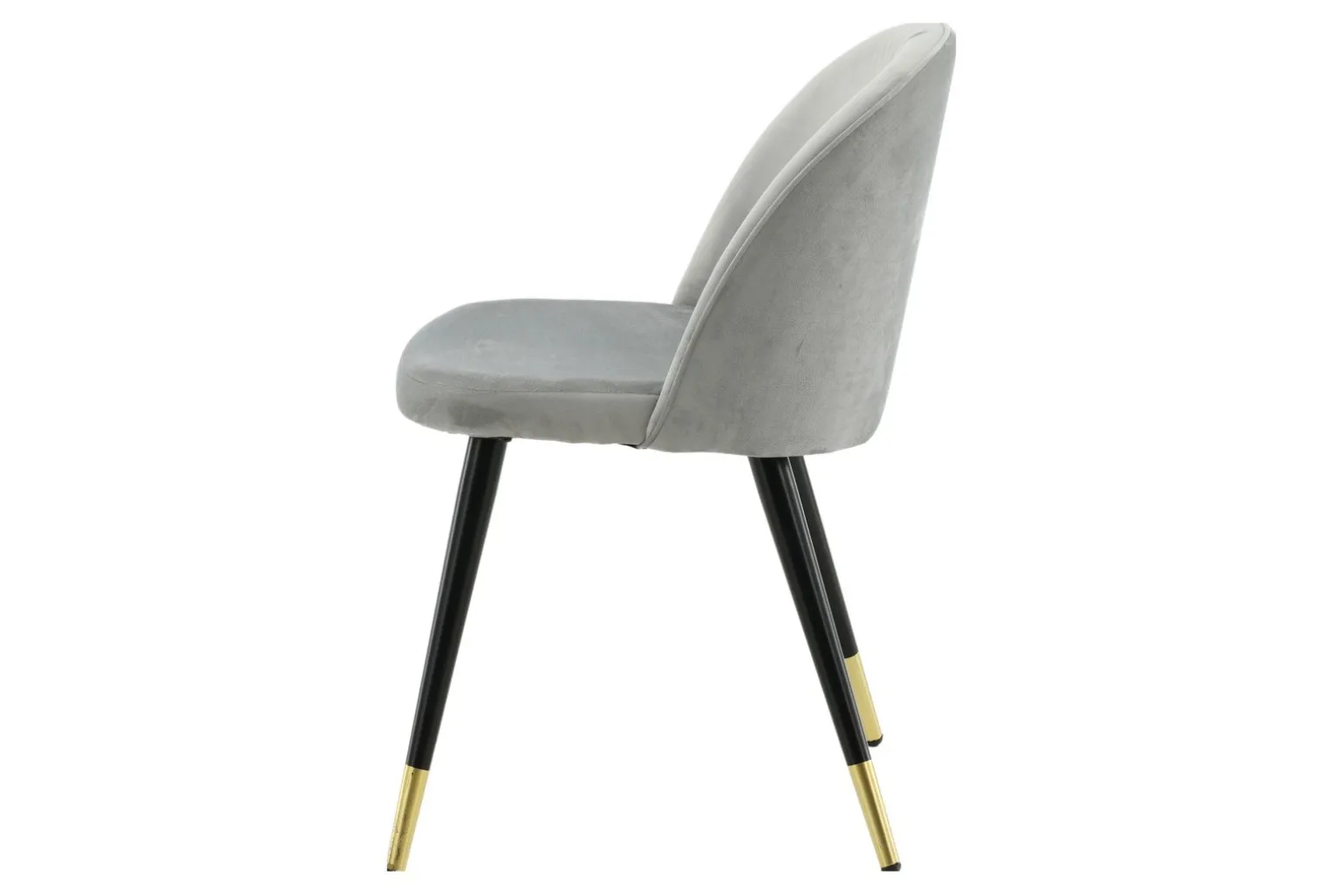 Velvet spisestol Sett av 2