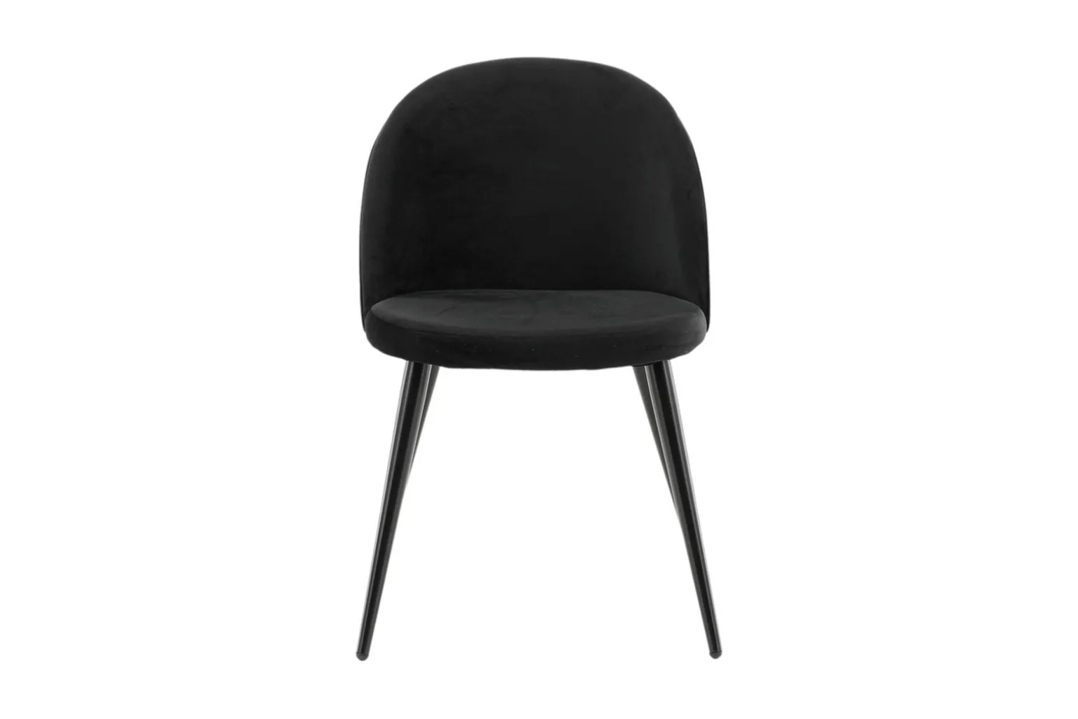 Velvet spisestol. Sett av 2