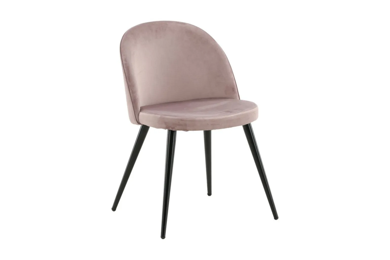 Velvet spisestol. Sett av 2