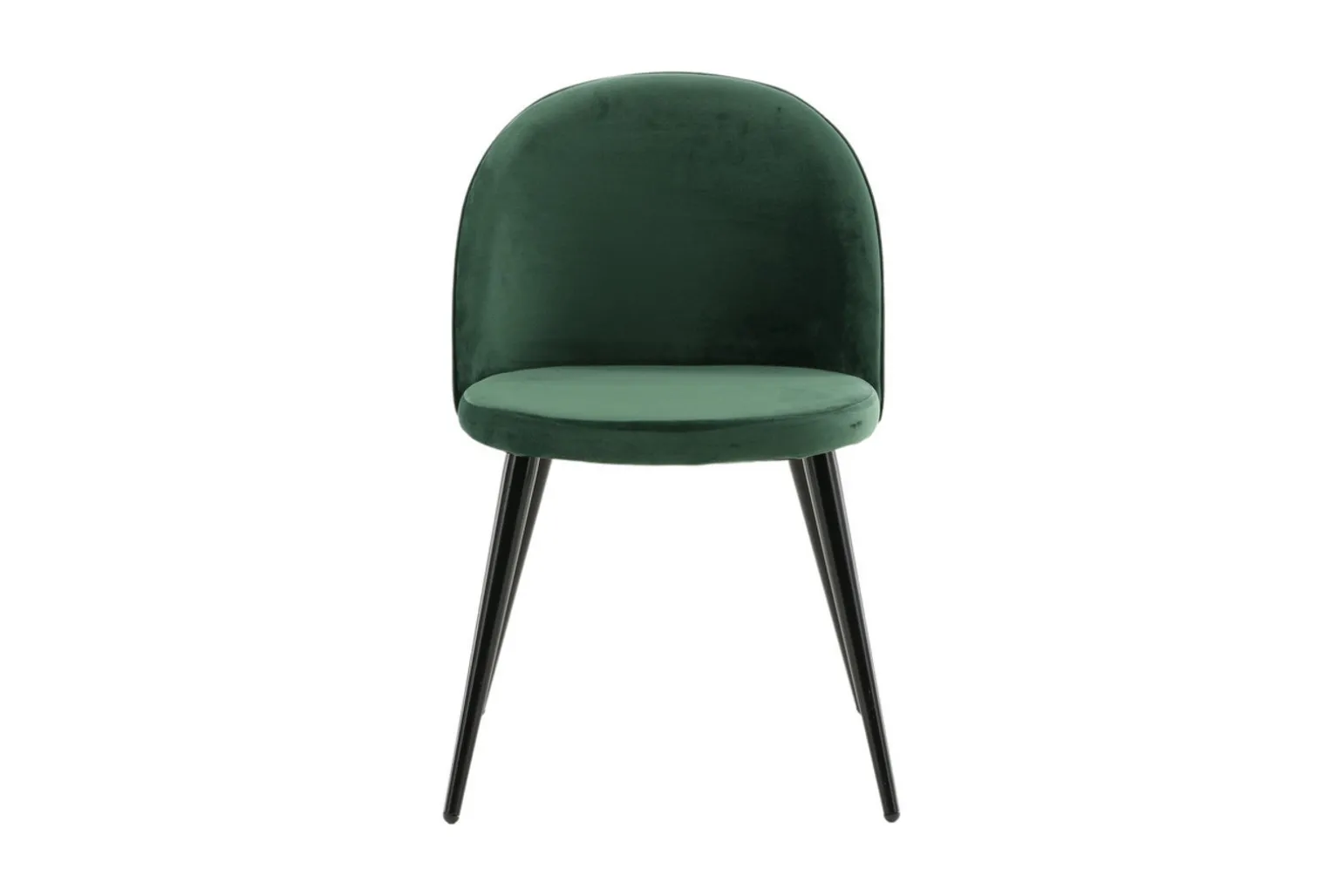 Velvet spisestol. Sett av 2