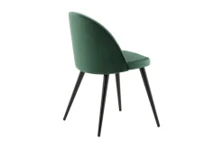 Velvet spisestol. Sett av 2