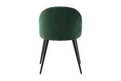 Velvet spisestol. Sett av 2