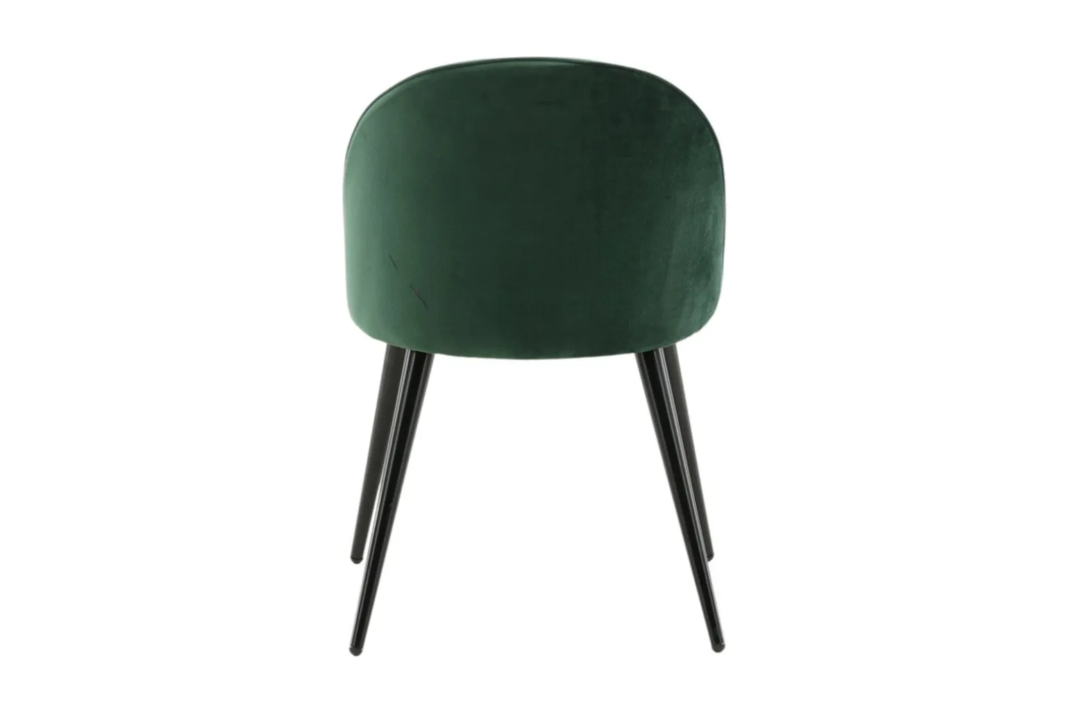 Velvet spisestol. Sett av 2