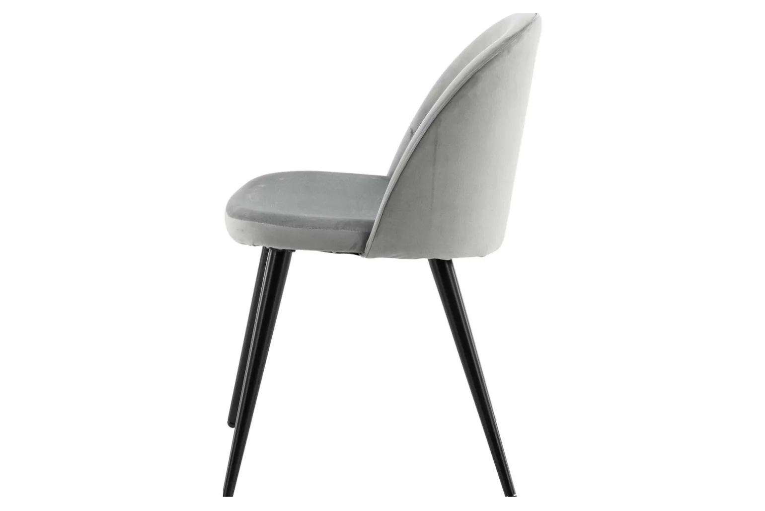 Velvet spisestol Sett av 2