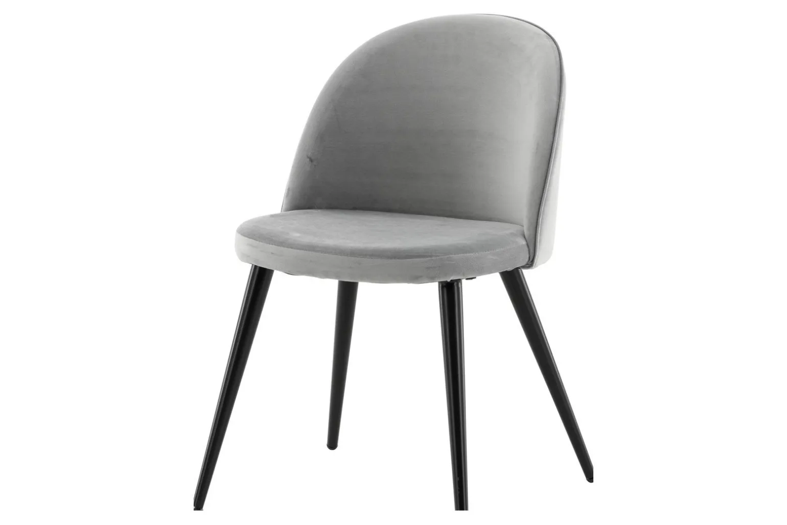 Velvet spisestol Sett av 2