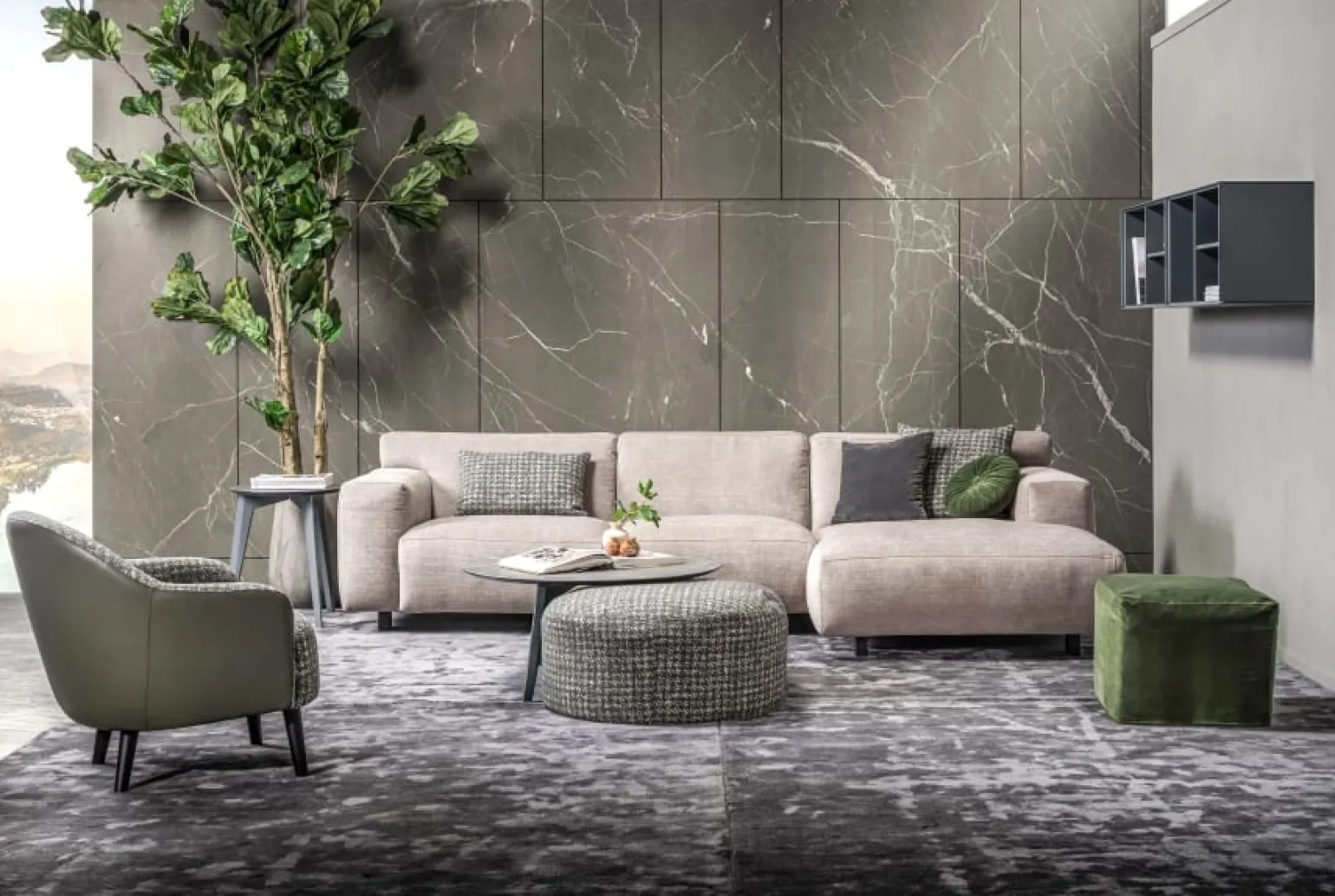 Vesta sjeselongsofa