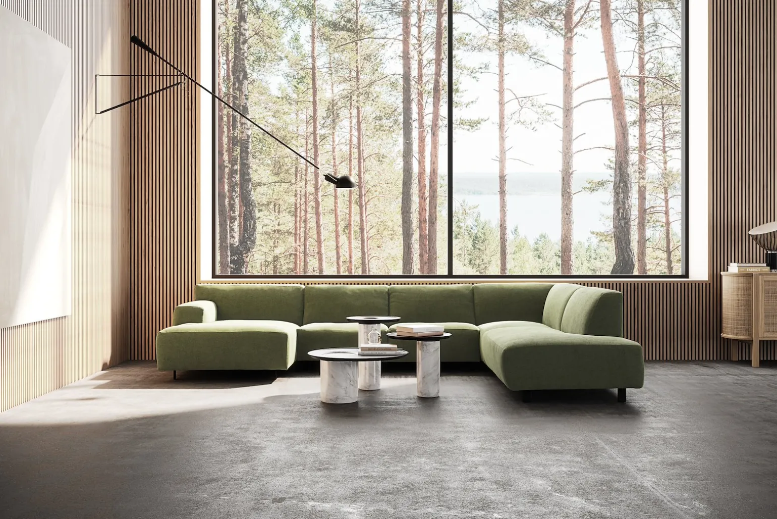Vesta U-sofa