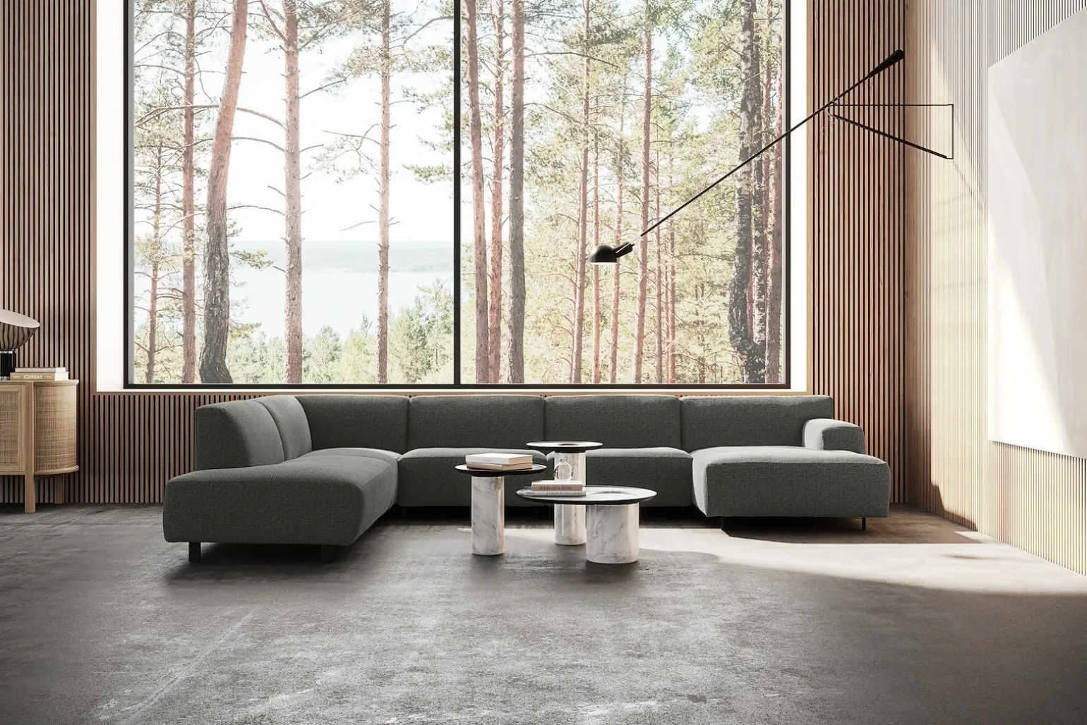 Vesta U-sofa