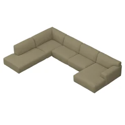 Vesta U-sofa