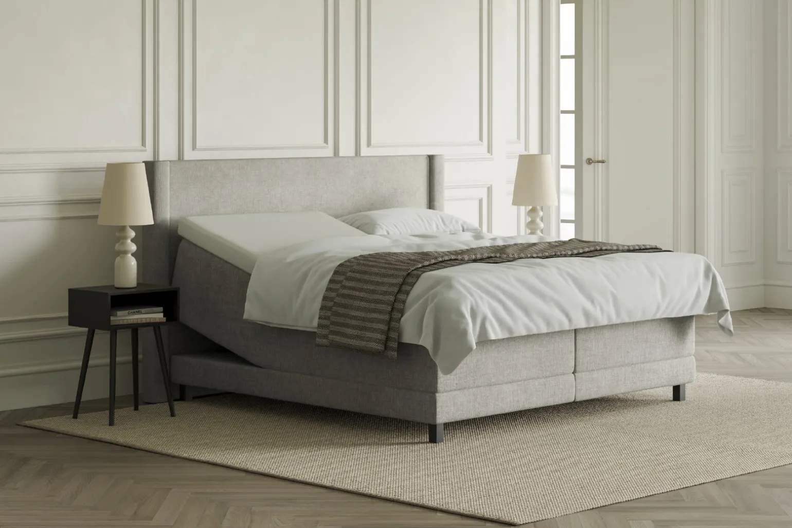 XOV lux 1 regulerbar seng 160x200 cm