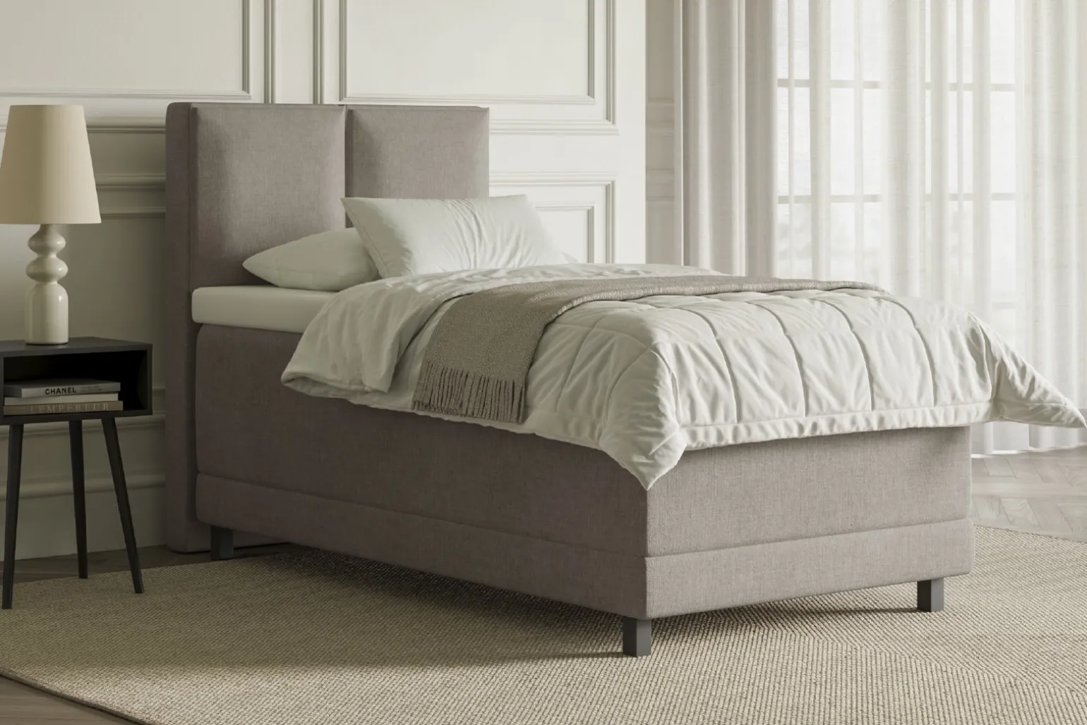 XOV Lux 2 regulerbar seng 90x200 cm