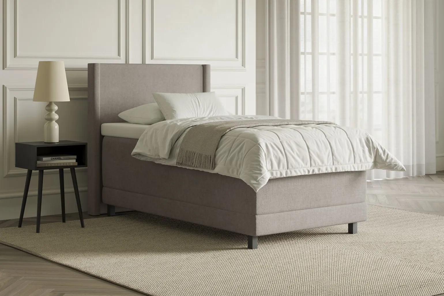 XOV lux 1 regulerbar seng 90x200 cm