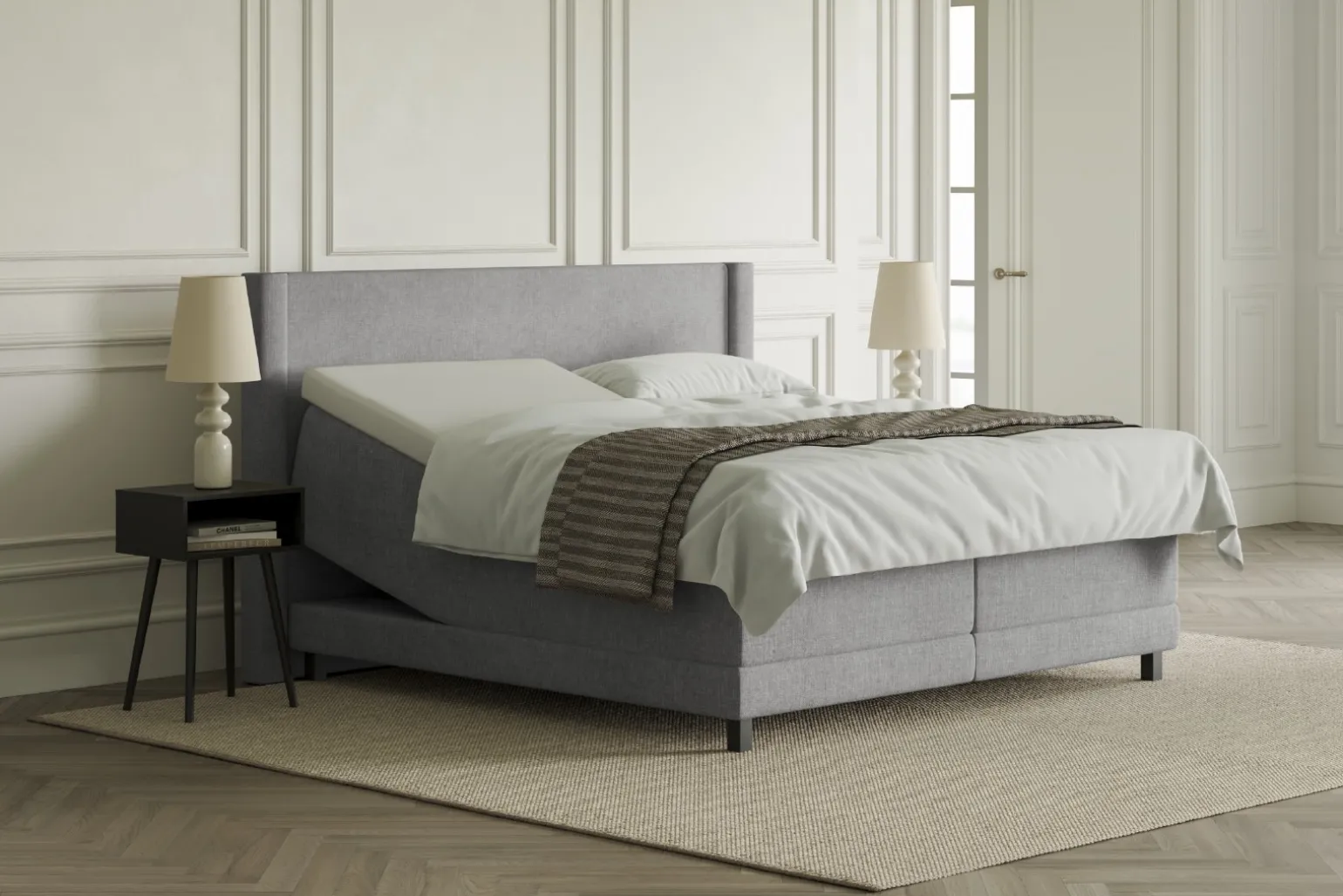 XOV lux 1 regulerbar seng 180x210 cm