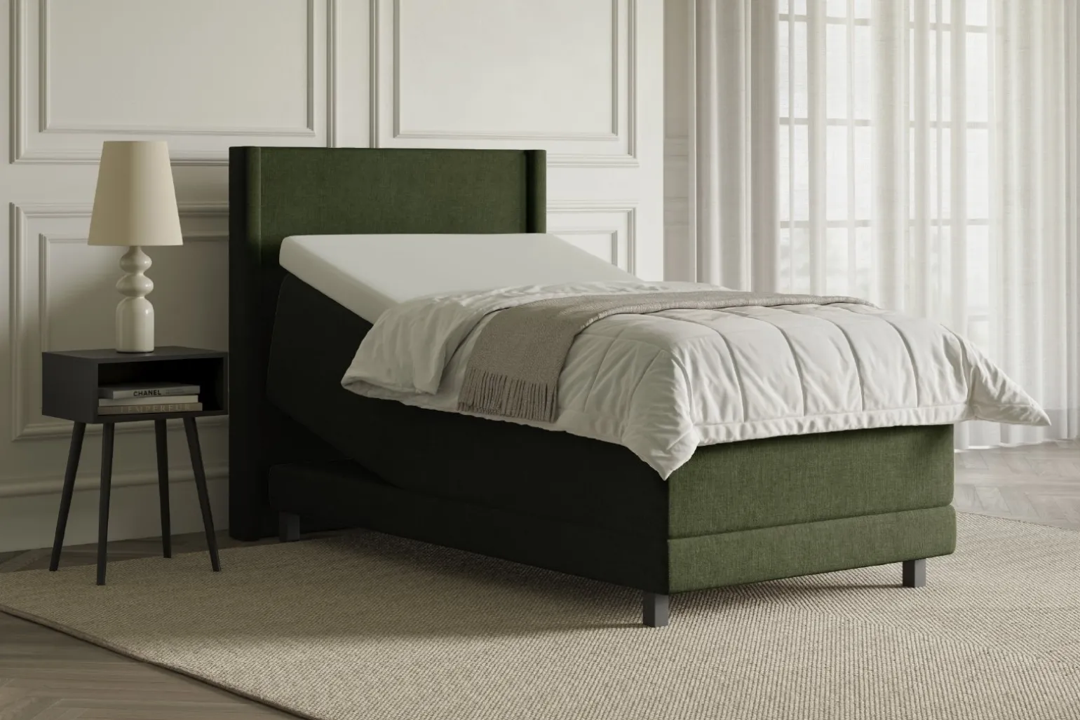 XOV lux 1 regulerbar seng 105x210 cm