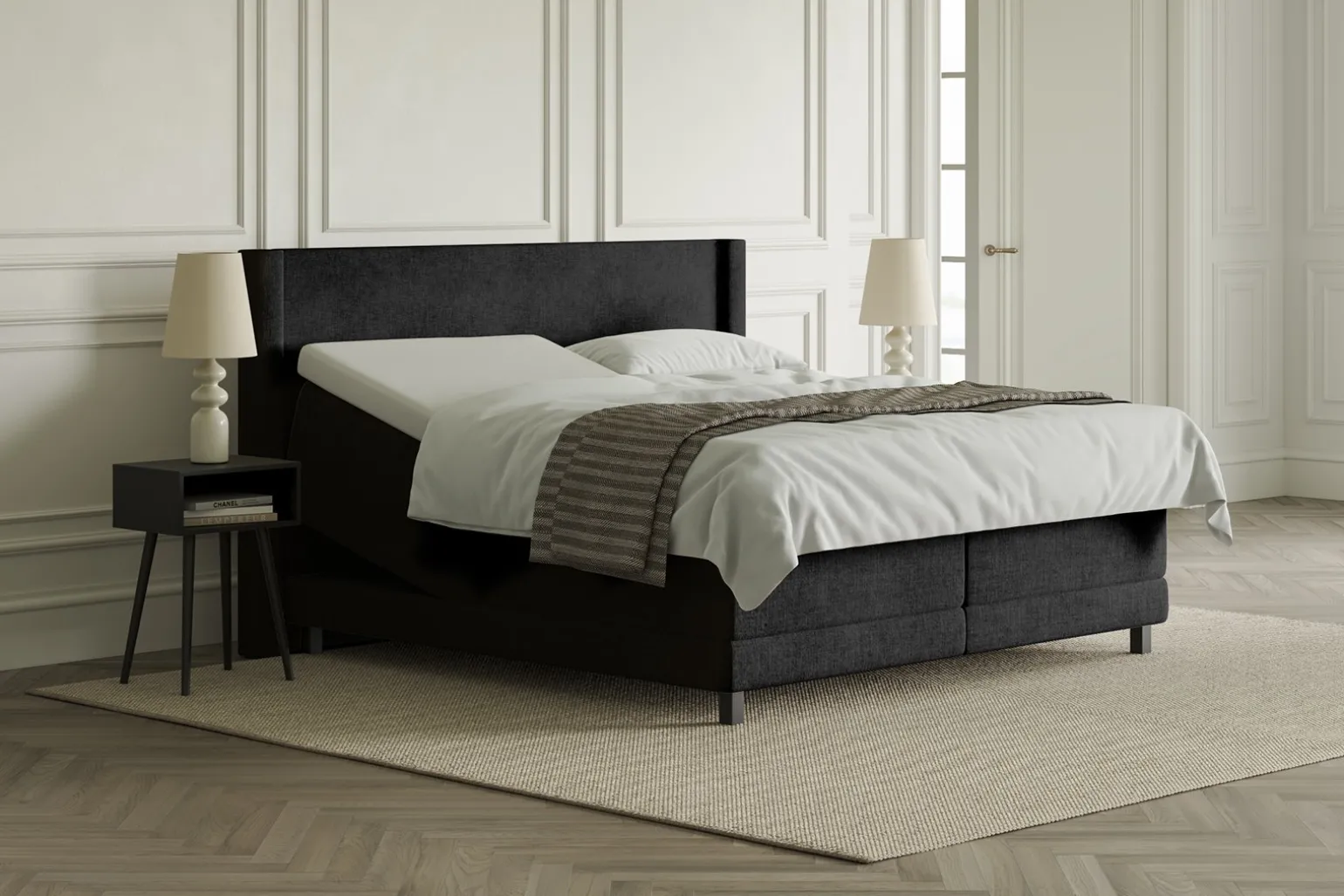 XOV lux 1 regulerbar seng 210x210 cm