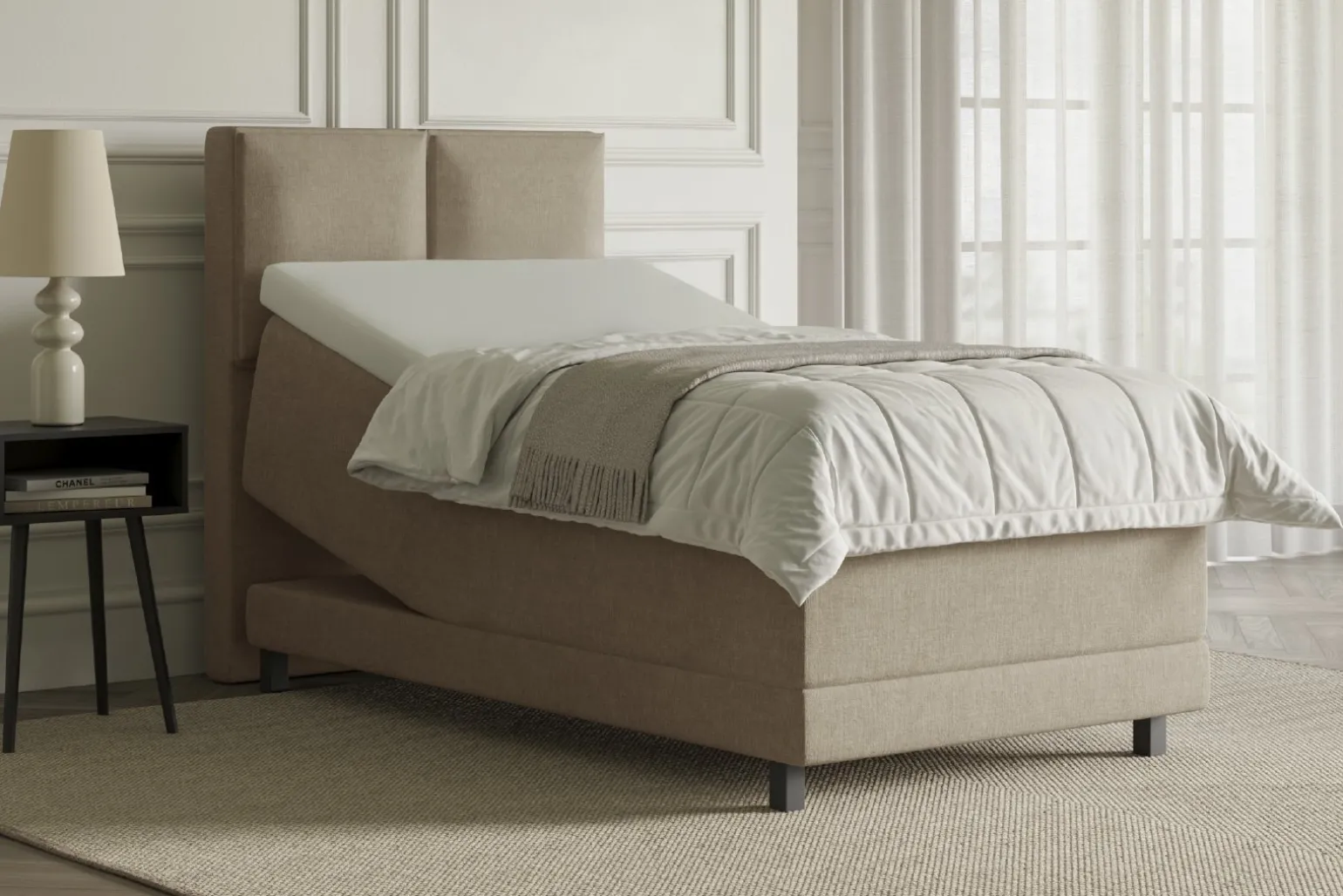 XOV Lux 2 regulerbar seng 80x200 cm
