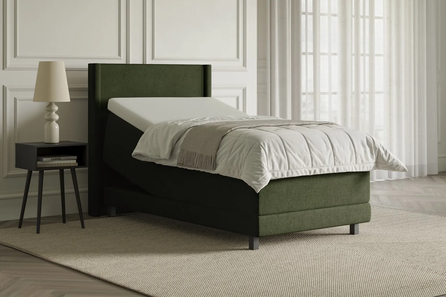 XOV lux 1 regulerbar seng 90x200 cm