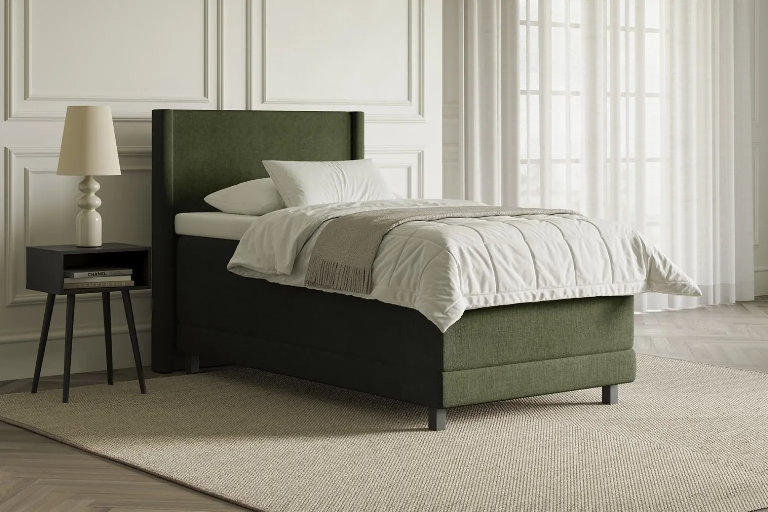 XOV lux 1 regulerbar seng 90x200 cm
