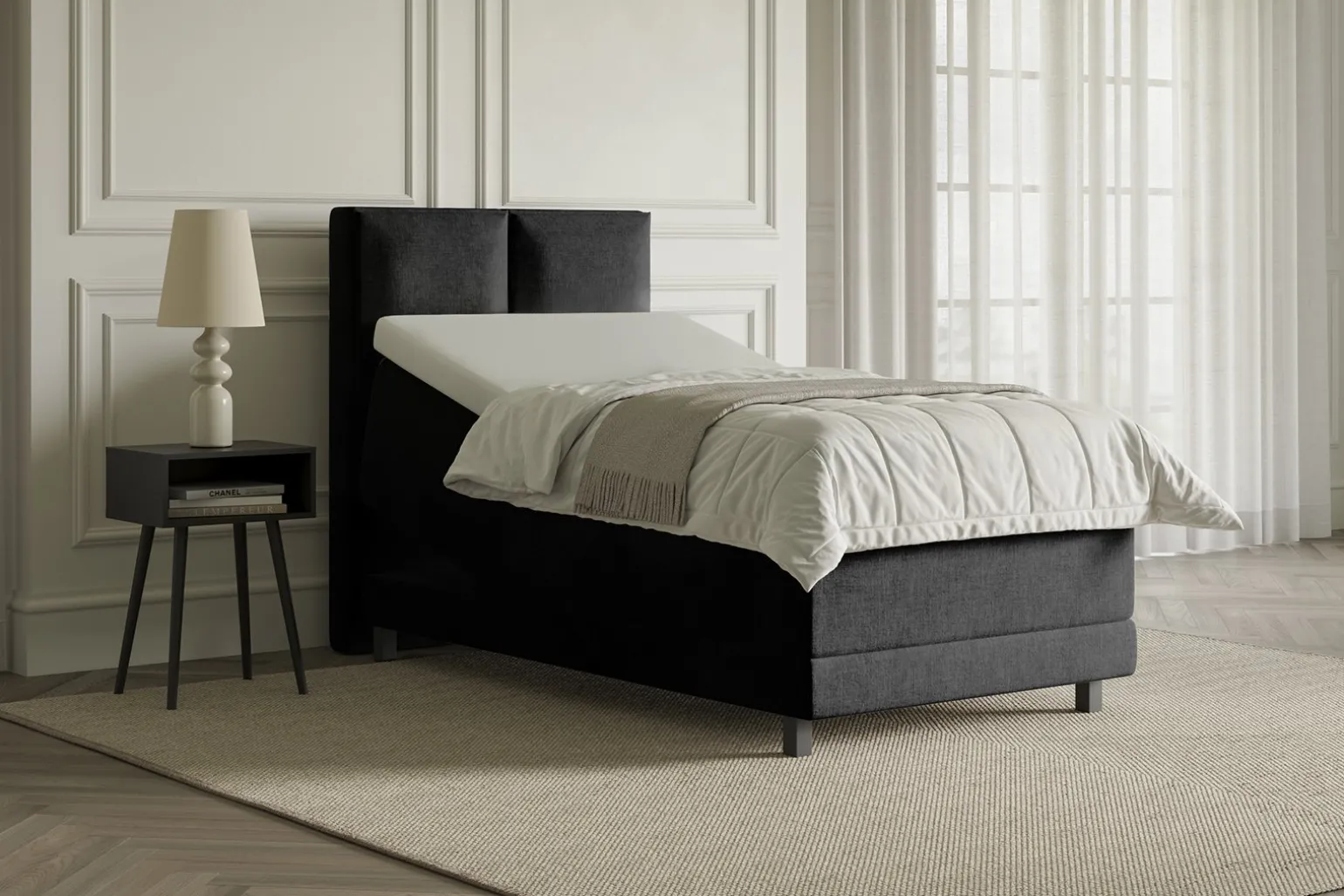 XOV Lux 2 regulerbar seng 90x210 cm