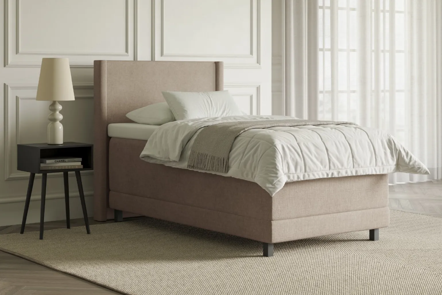 XOV lux 1 regulerbar seng 105x210 cm