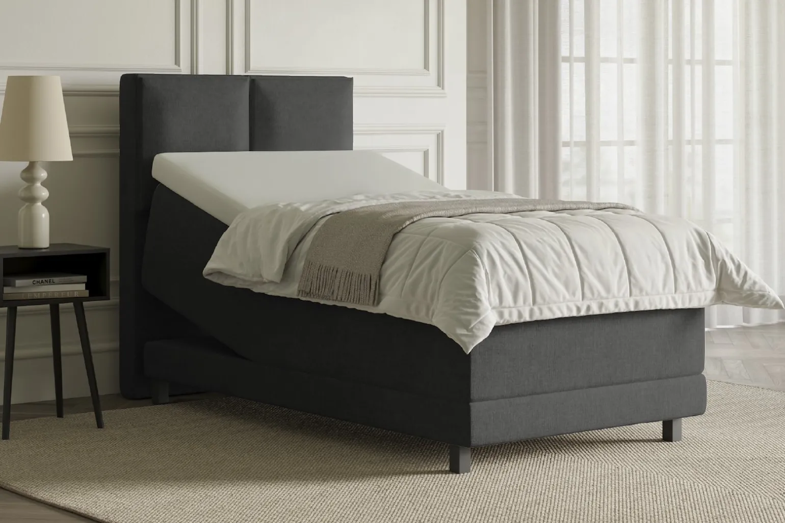XOV Lux 2 regulerbar seng 90x210 cm
