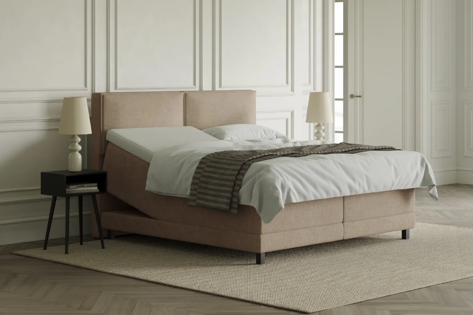 XOV Lux 2 regulerbar seng 210x210 cm