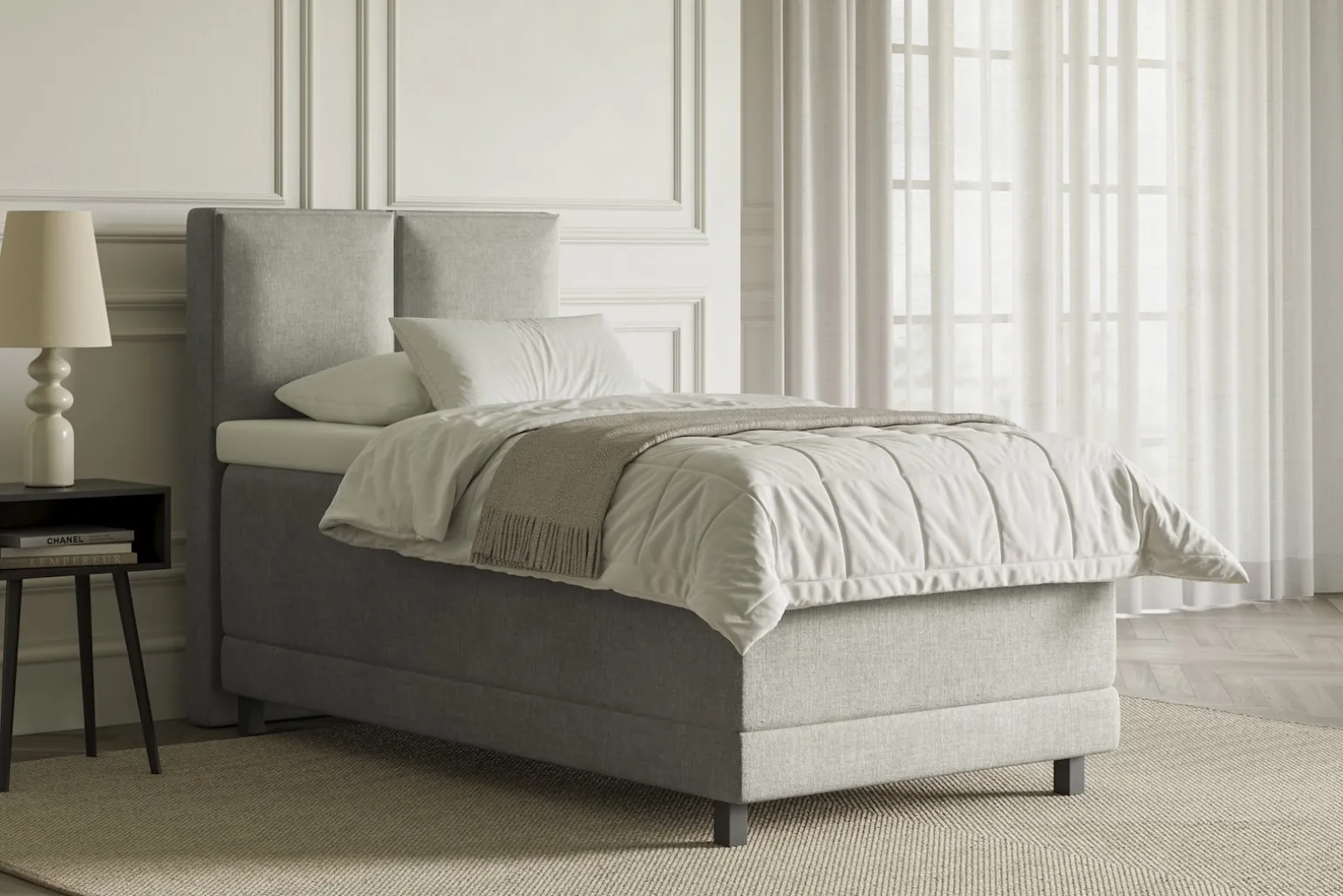 XOV Lux 2 regulerbar seng 105x210 cm