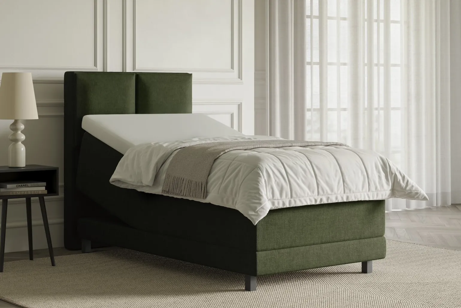 XOV Lux 2 regulerbar seng 90x210 cm
