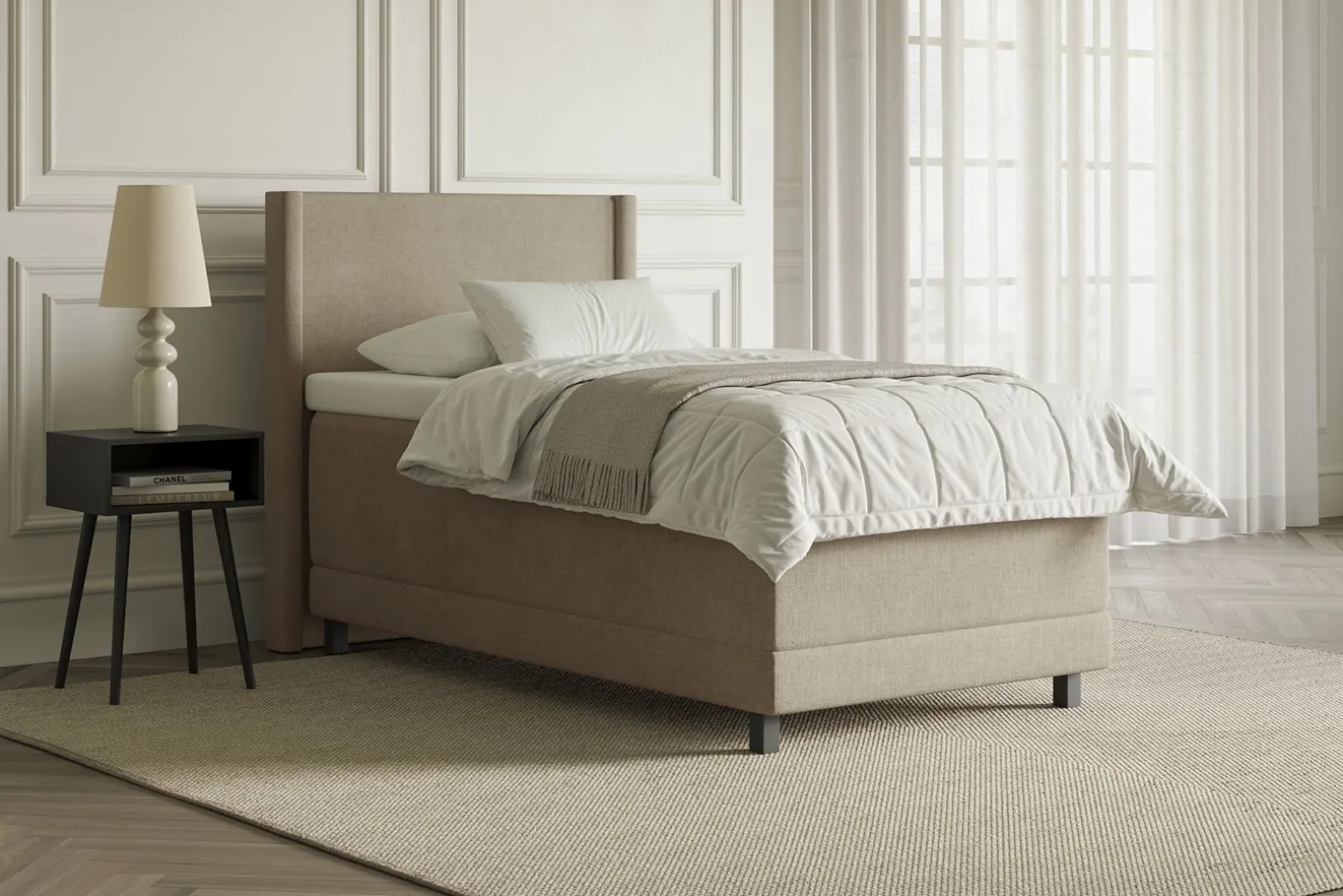 XOV lux 1 regulerbar seng 90x200 cm