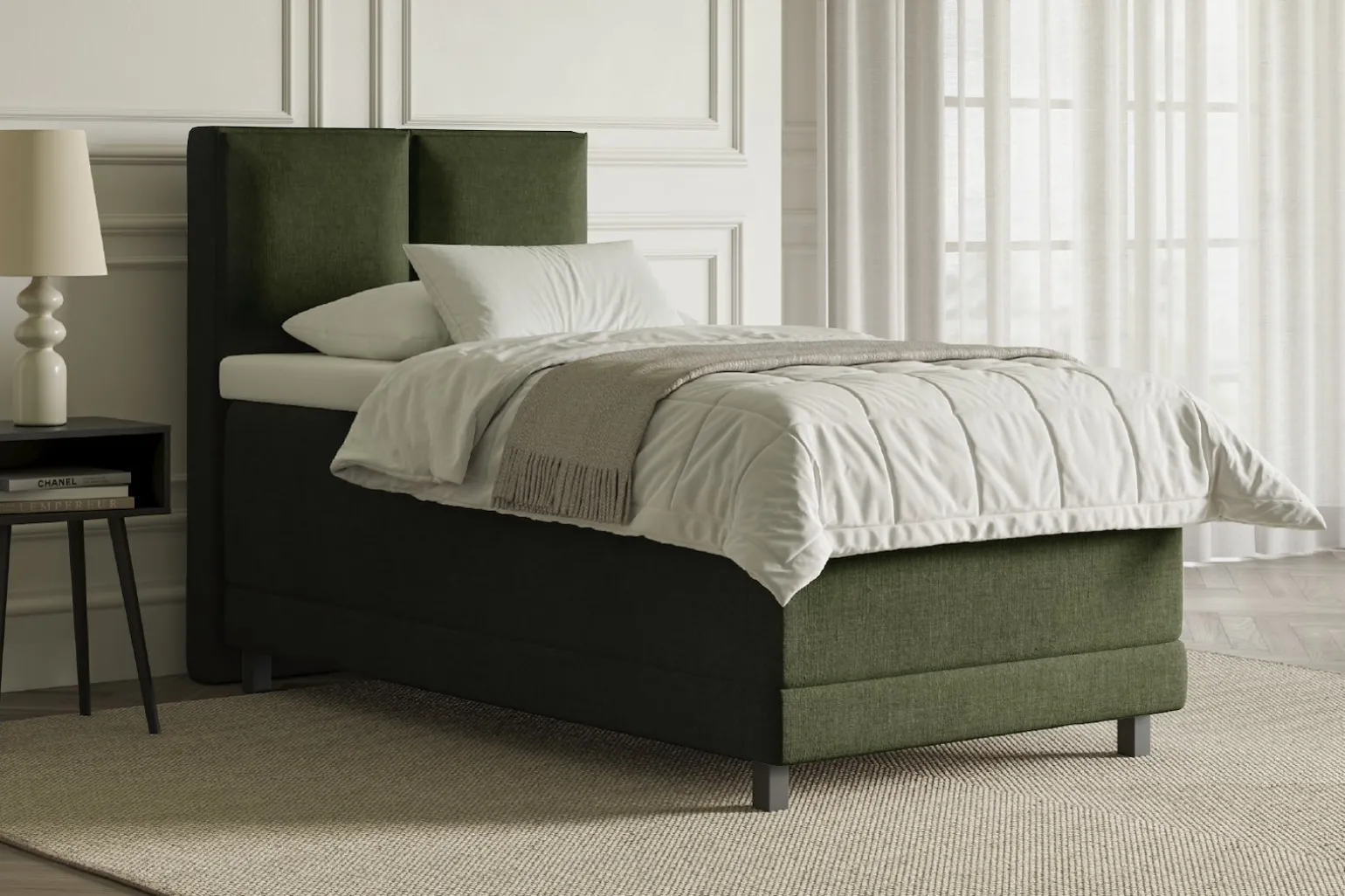 XOV Lux 2 regulerbar seng 90x200 cm