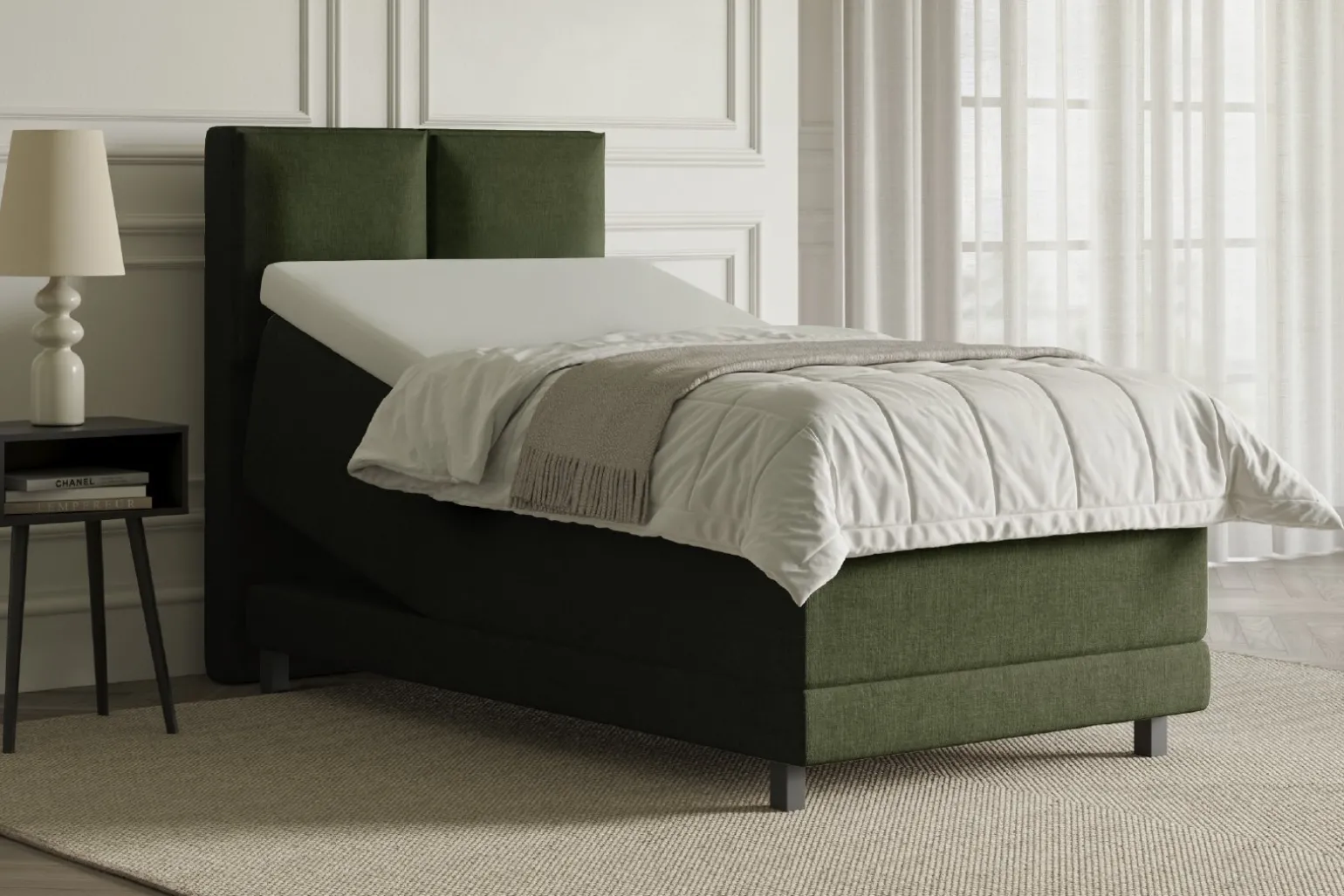 XOV Lux 2 regulerbar seng 90x200 cm