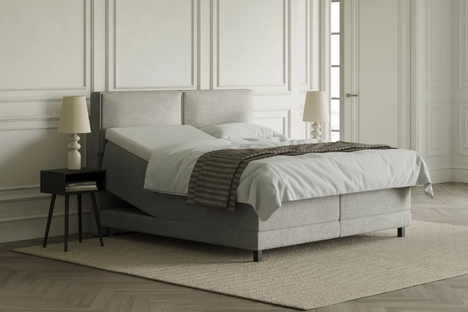 XOV Lux 2 regulerbar seng 180x210 cm
