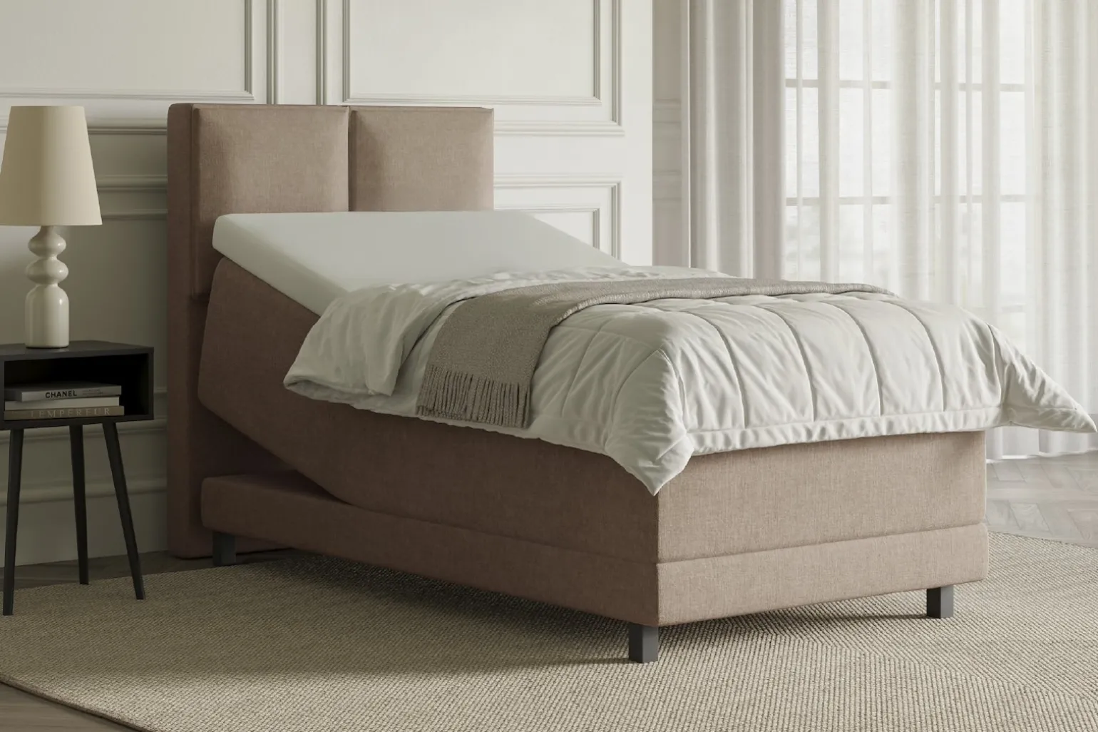 XOV Lux 2 regulerbar seng 90x210 cm