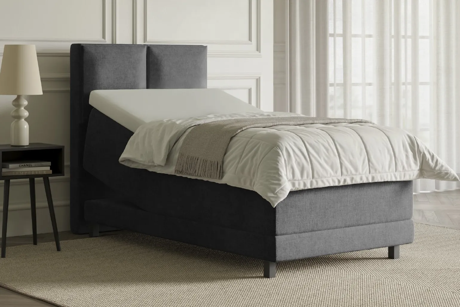 XOV Lux 2 regulerbar seng 90x210 cm