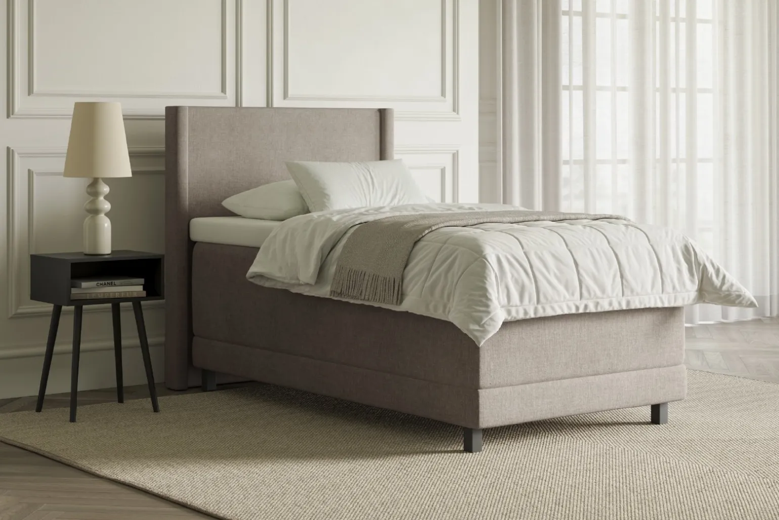 XOV lux 1 regulerbar seng 105x210 cm
