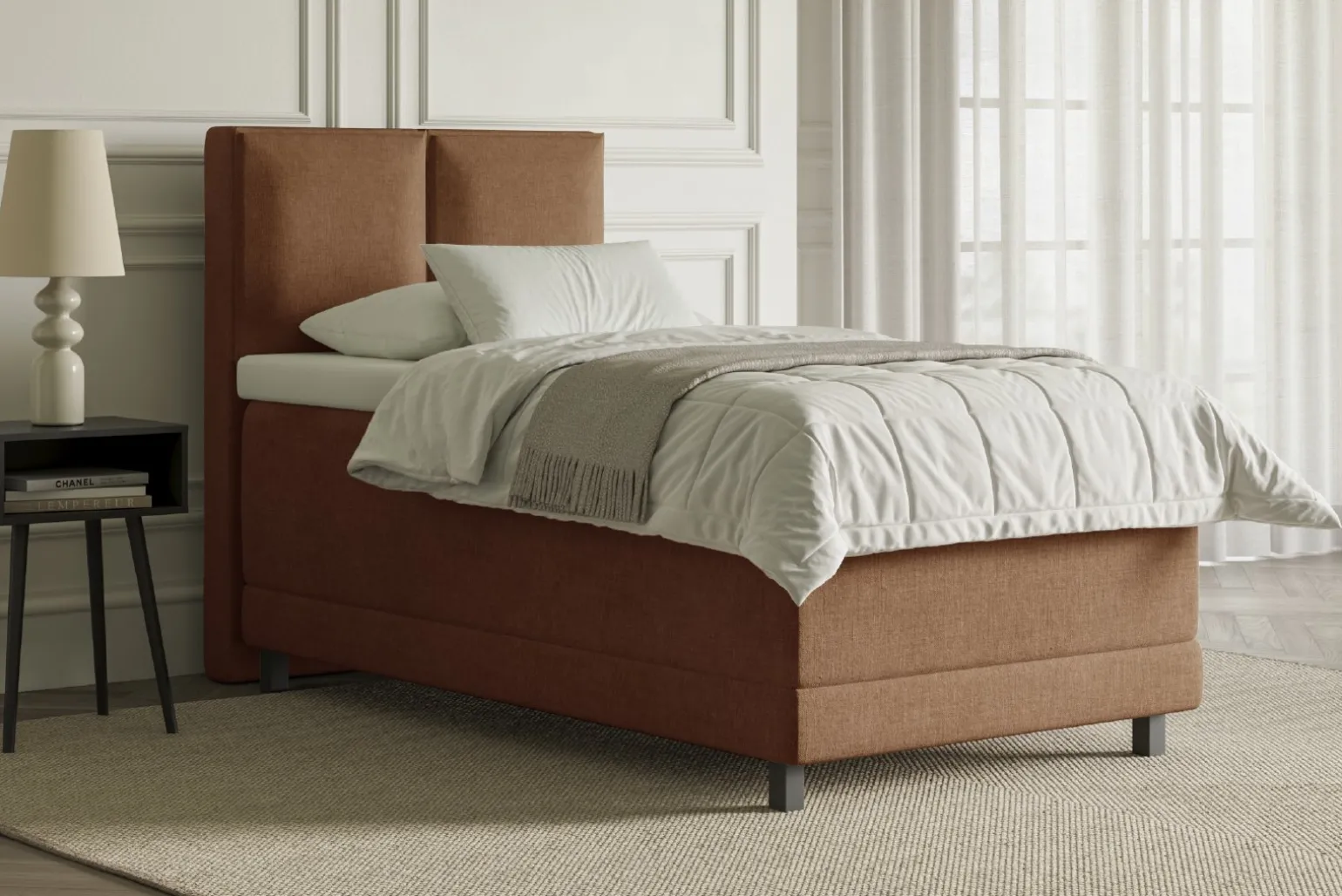 XOV Lux 2 regulerbar seng 90x210 cm