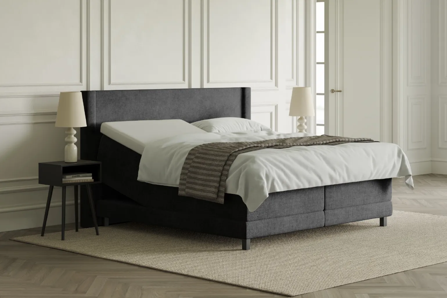 XOV lux 1 regulerbar seng 160x200 cm