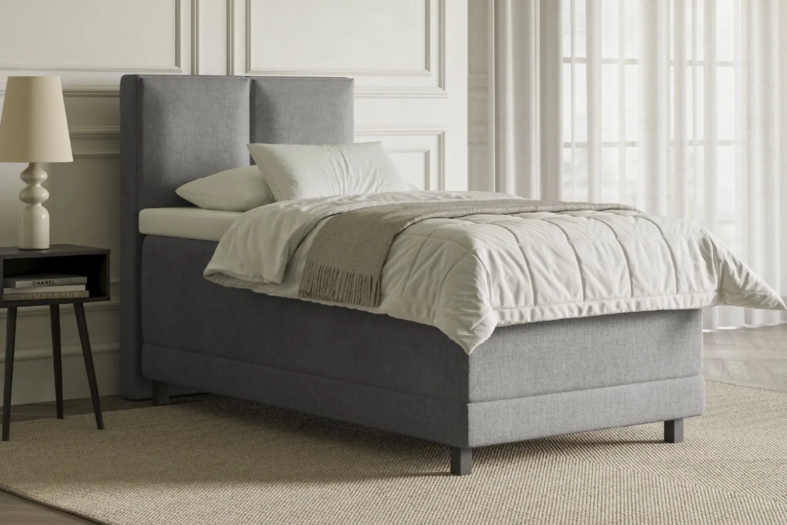 XOV Lux 2 regulerbar seng 90x210 cm