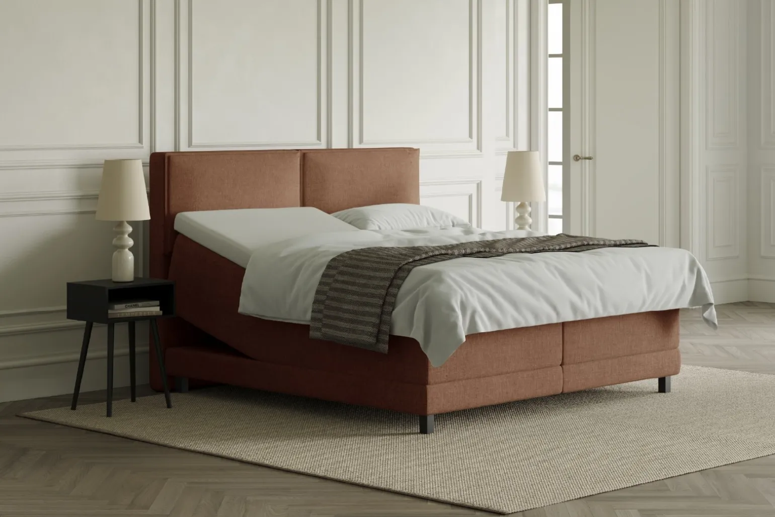 XOV Lux 2 regulerbar seng 210x210 cm