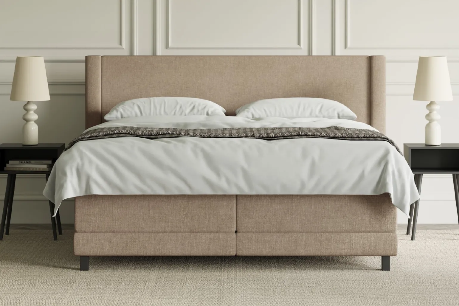 XOV lux 1 regulerbar seng 210x210 cm