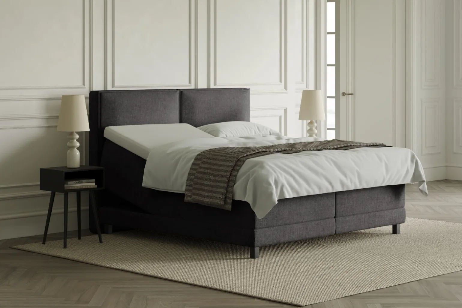 XOV Lux 2 regulerbar seng 210x210 cm