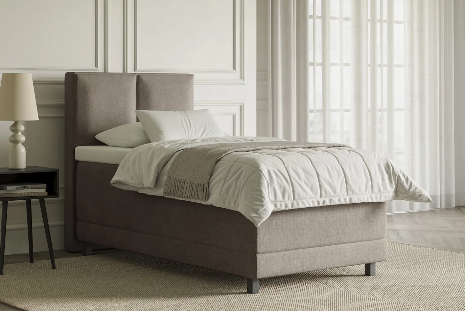 XOV Lux 2 regulerbar seng 105x210 cm