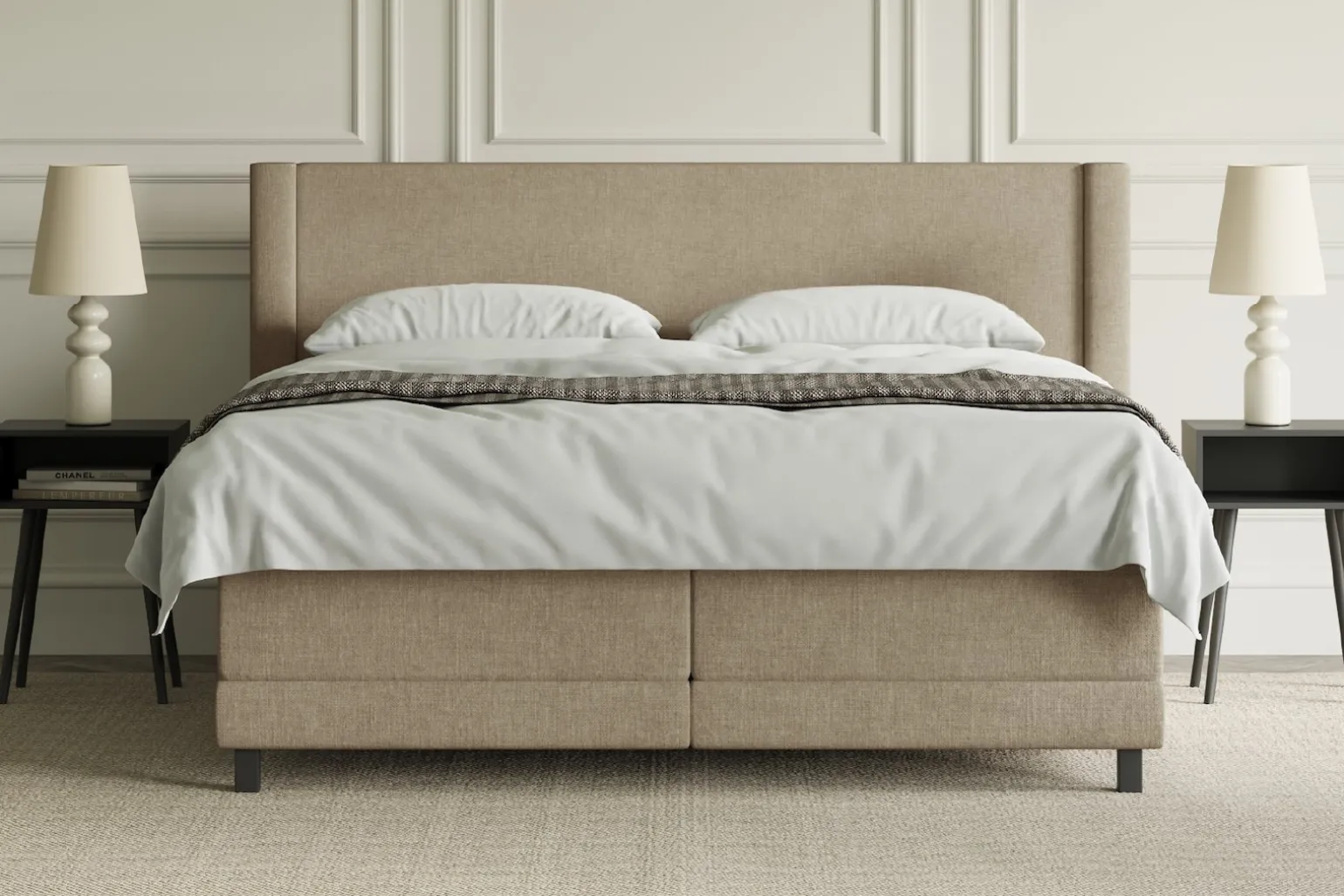 XOV lux 1 regulerbar seng 210x210 cm